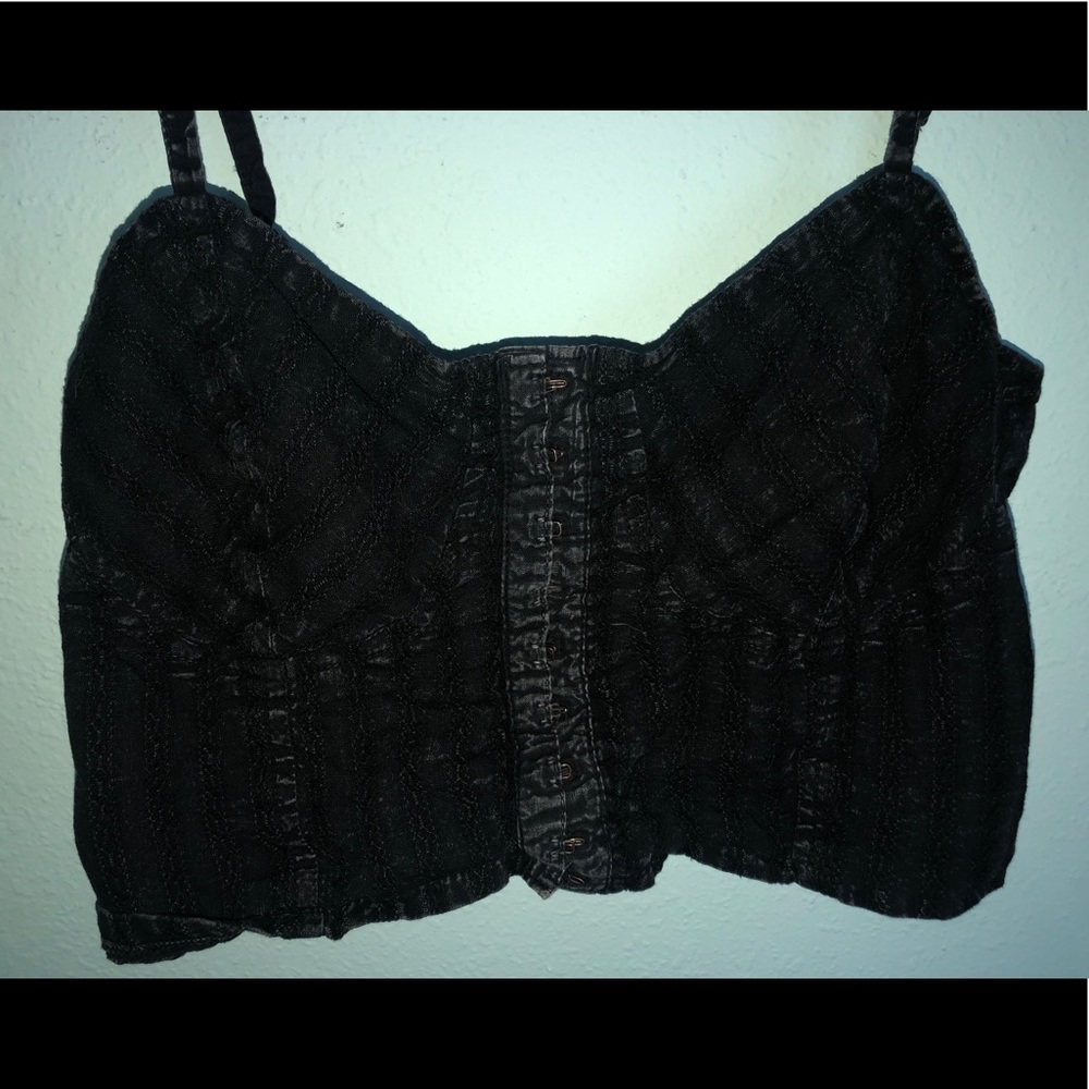 Cute grunge crop tank